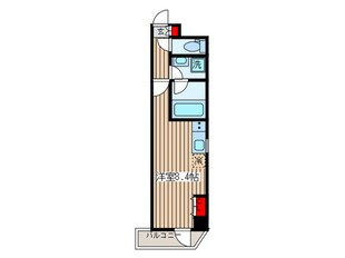 RELUXIA上野(202)の物件間取画像